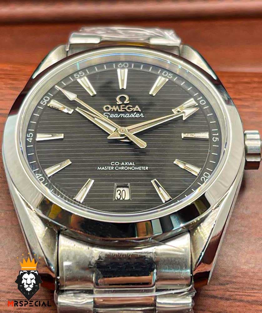 ساعت مچی مردانه امگا سیمستر اتوماتیک استیل صفحه مشکی OMEGA SEAMASTER 1476 — تصویر ۱۲