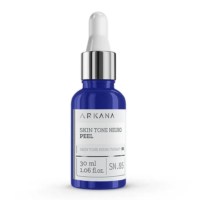 لایه بردار روشن کننده و ضد لک بر پایه نورون های عصبی آرکانا 30 میل Skin Tone Neuro Peel ARKANA