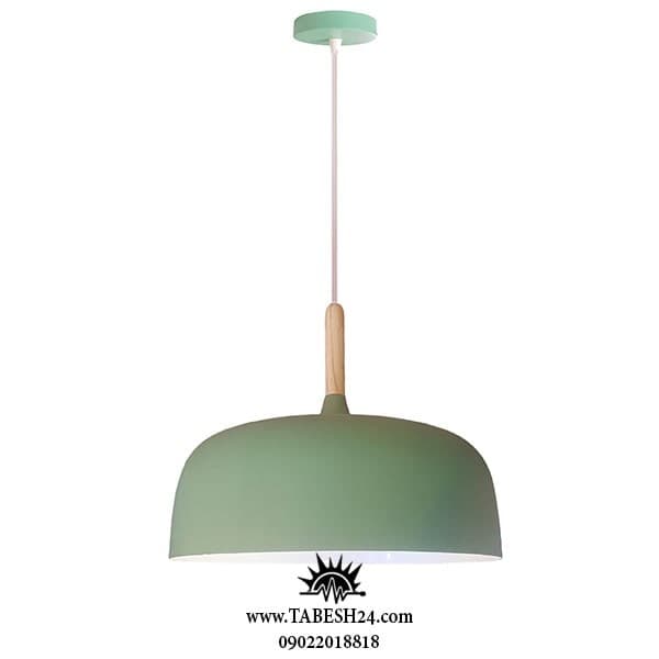 چراغ آویز گالنزو کد 320-7035 سبز — تصویر ۴