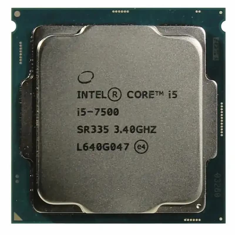 پردازنده اینتل استوک CPU INTEL Core i5-7400 Kaby Lake — تصویر ۵