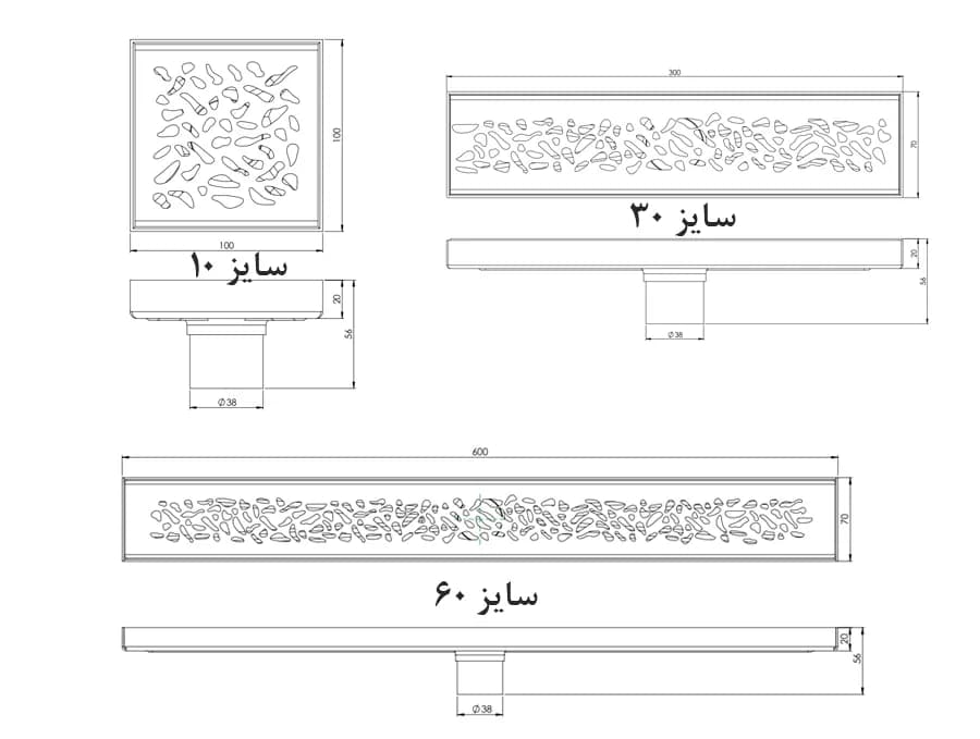 کفشور خطی شودر مدل لیدز — تصویر ۲