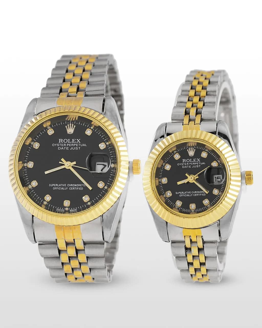 ست ساعت مچی مردانه و زنانه رولکس ROLEX مدل 1093