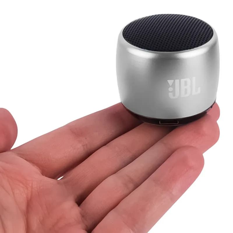 اسپیکر بلوتوثی قابل حمل جی بی ال مدل Mini M4-T – طوسی — تصویر ۷