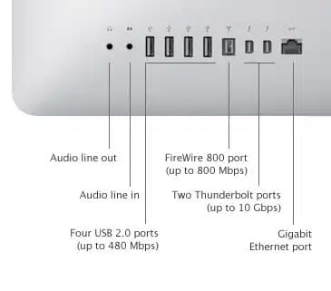 آل این وان استوک آی مک اپل Apple iMac 27 Core i7 2nd Gen 8GB 500Gb HDD 2011 — تصویر ۳
