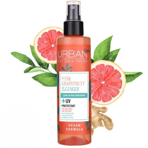 اسپری مو دو فاز اوربن کر Urban Care حجم دهنده عصاره گریپ فروت و زنجبیل حجم 200 میل — تصویر ۴