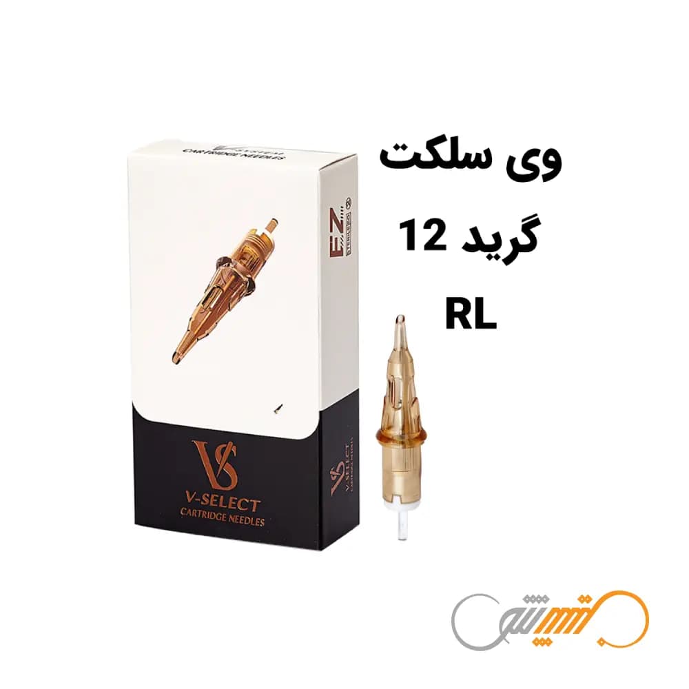 سوزن تتو ای زد وی سلکت RL گرید 12 Cartridge Needles EZ V-Select
