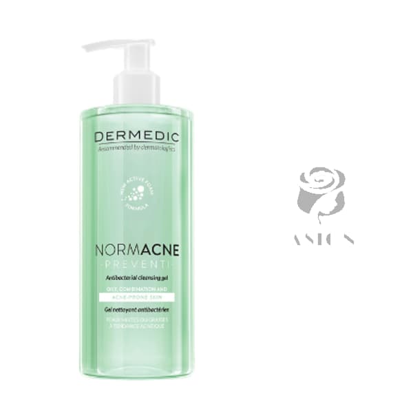 ژل شوینده پوست چرب و مختلط NORM ACNE درمدیک — تصویر ۲