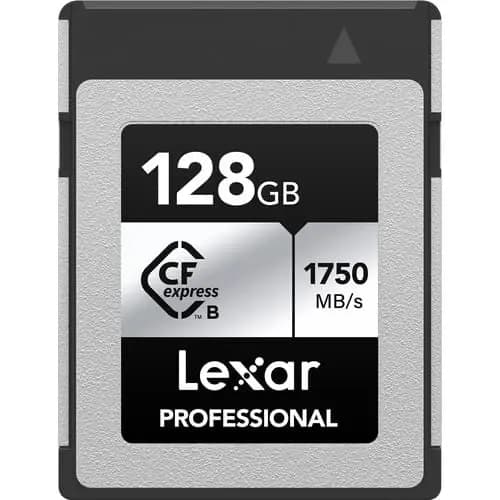 کارت حافظه لکسار Lexar 128GB Professional CFexpress Type B Card SILVER Series