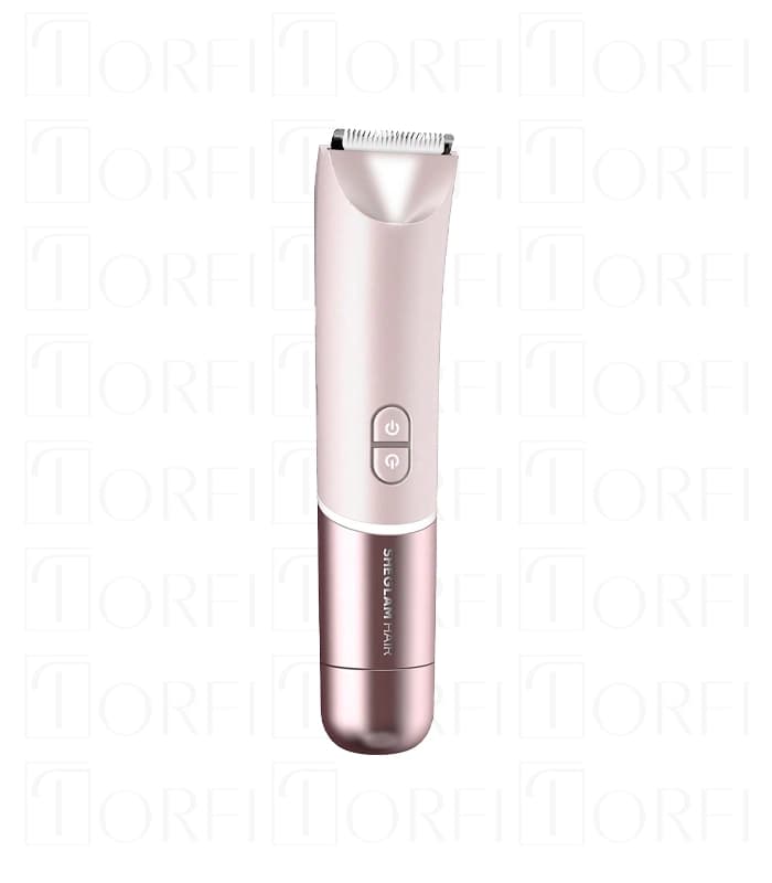 اصلاحکننده برقی دو سر شیگلم (SHEGLAM) مدل Smooth Moves | تریمر شارژی ضدآب برای بیکینی و صورت با چراغ LED — تصویر ۷