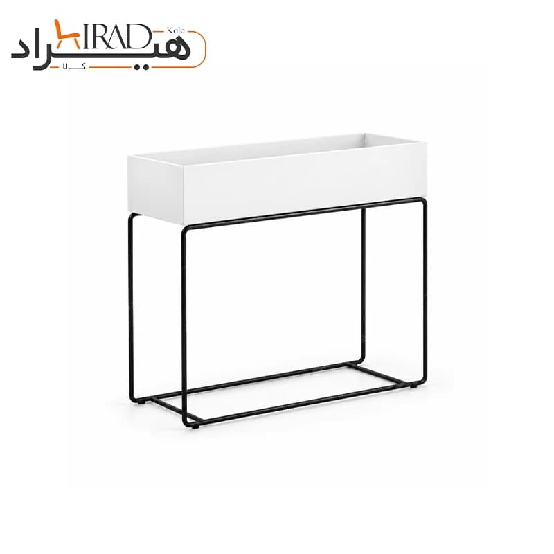 کنسول فلزی باکس دار مشکی هیراد مدل B149 — تصویر ۳