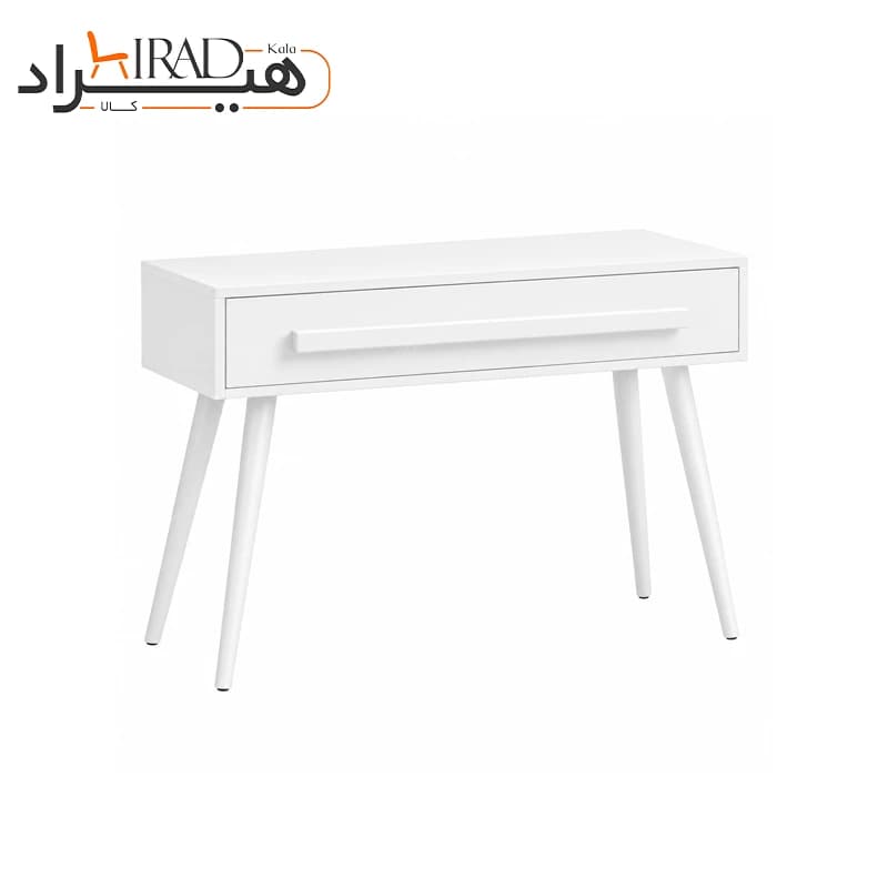 کنسول سفید کشودار پایه چوبی هیراد مدل B145 — تصویر ۷