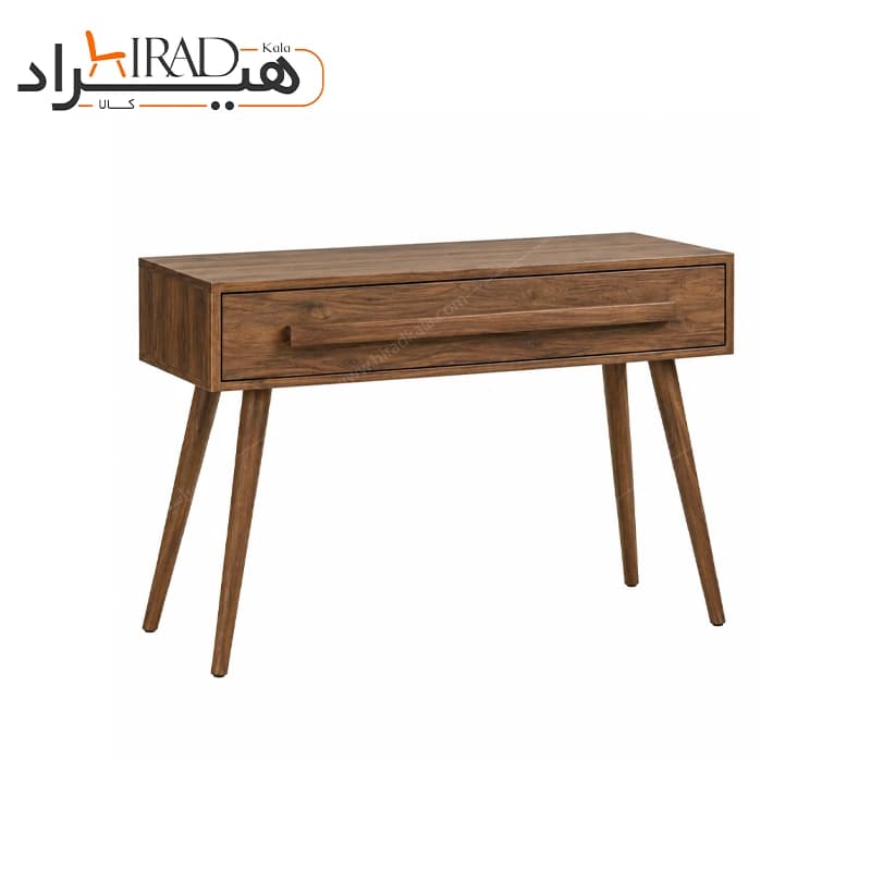 کنسول سفید کشودار پایه چوبی هیراد مدل B145 — تصویر ۳