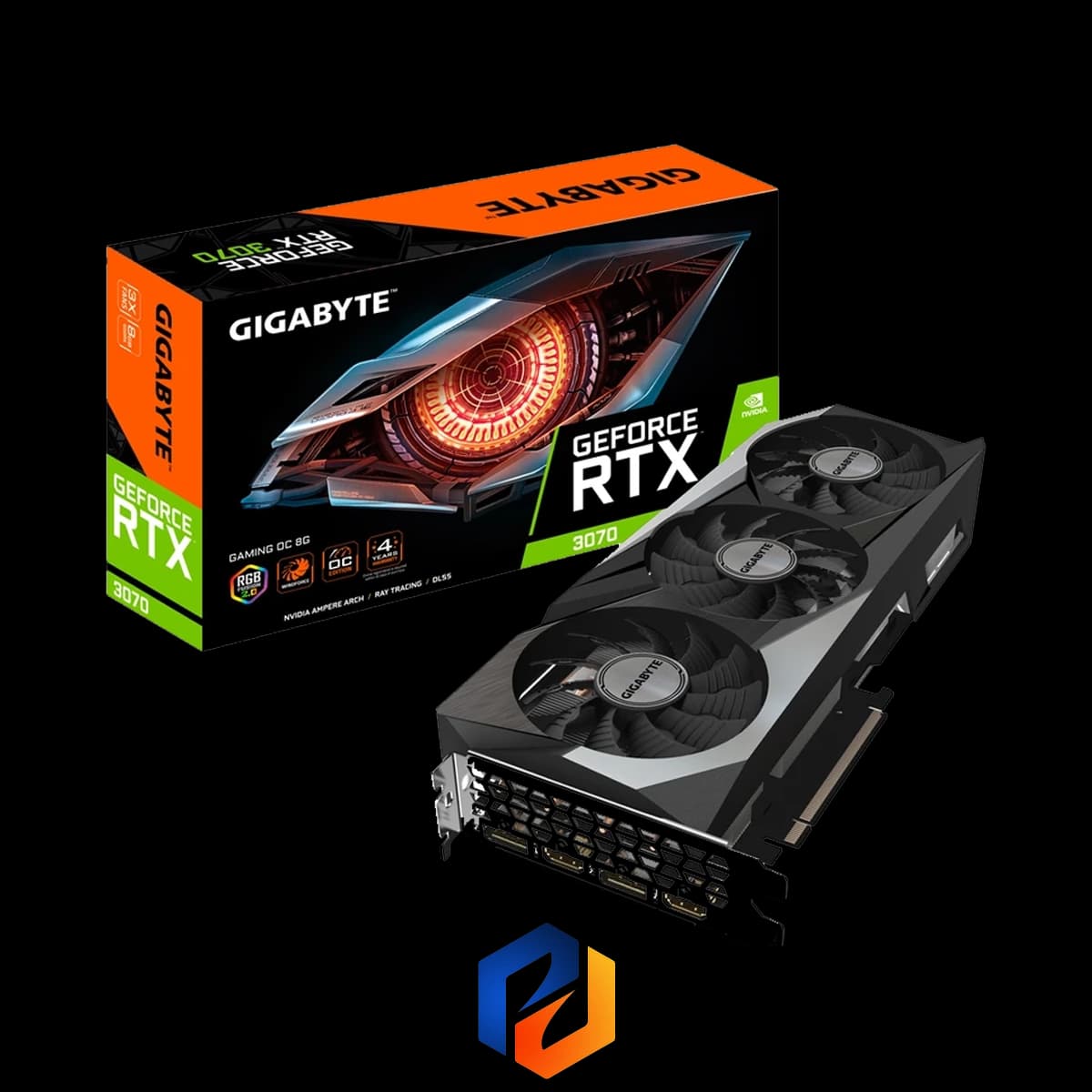 کارت گرافیک GIGABYTE GeForce RTX™ 3070 GAMING OC 8G (استوک)