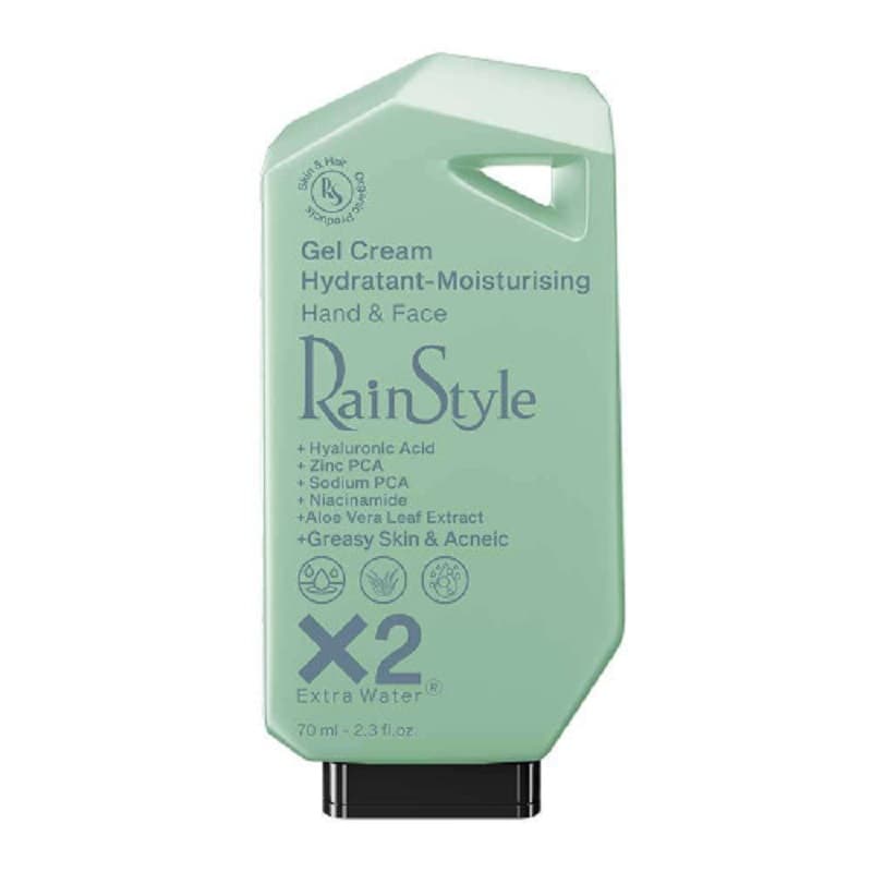 ژل کرم آبرسان رین استایل مناسب پوست چرب حجم 70mL — تصویر ۲