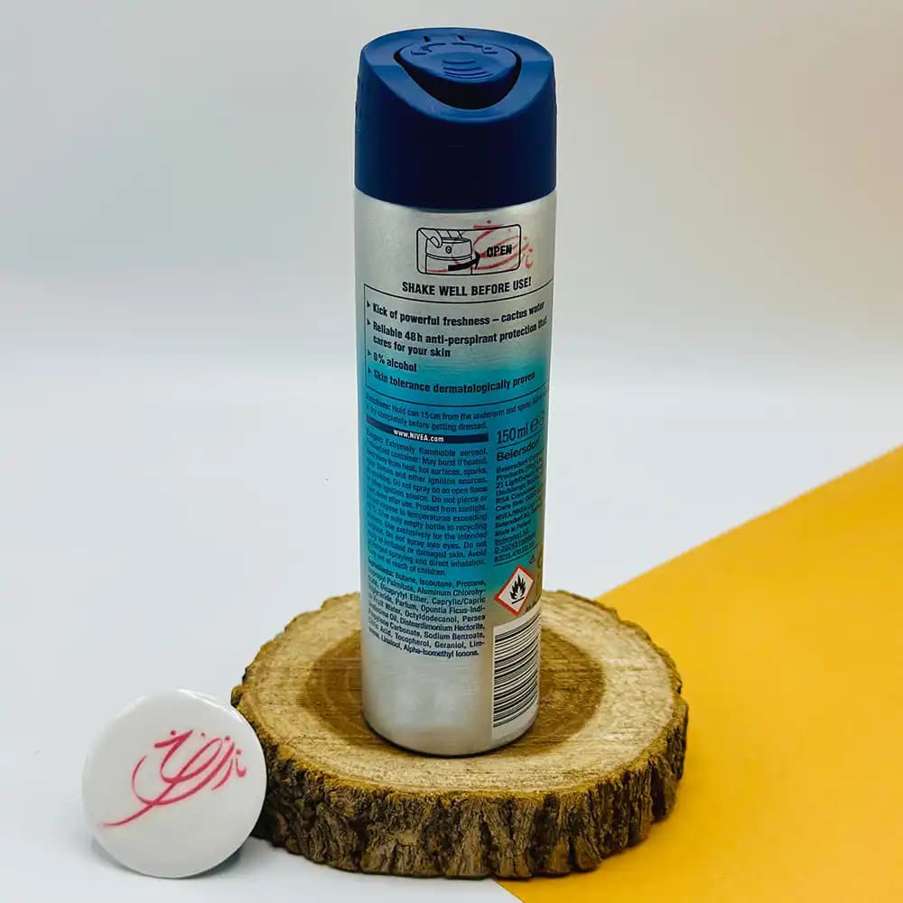 اسپری ضد تعریق مردانه نیوا من NIVEA MEN مدل COOL KICK FRESH حجم 150 میلی لیتر — تصویر ۴