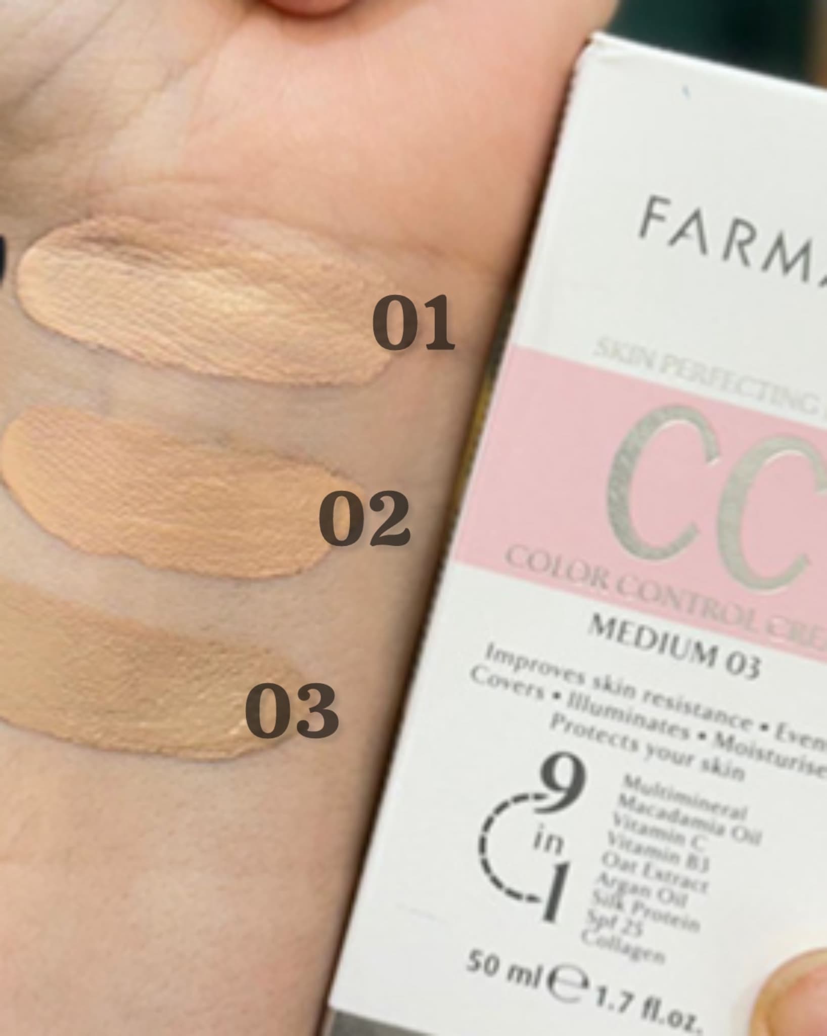 سی سی کرم فارماسی Farmasi CC Cream — تصویر ۸