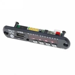 پخش کننده بلوتوثی 12V – پنلی MP3 پشتیبانی از MicroSD و USB با ریموت کنترل — تصویر ۱۰