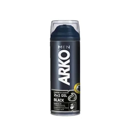 ژل اصلاح آرکو من 2 در 1 مدل Black حجم 200 میل ARKO — تصویر ۷