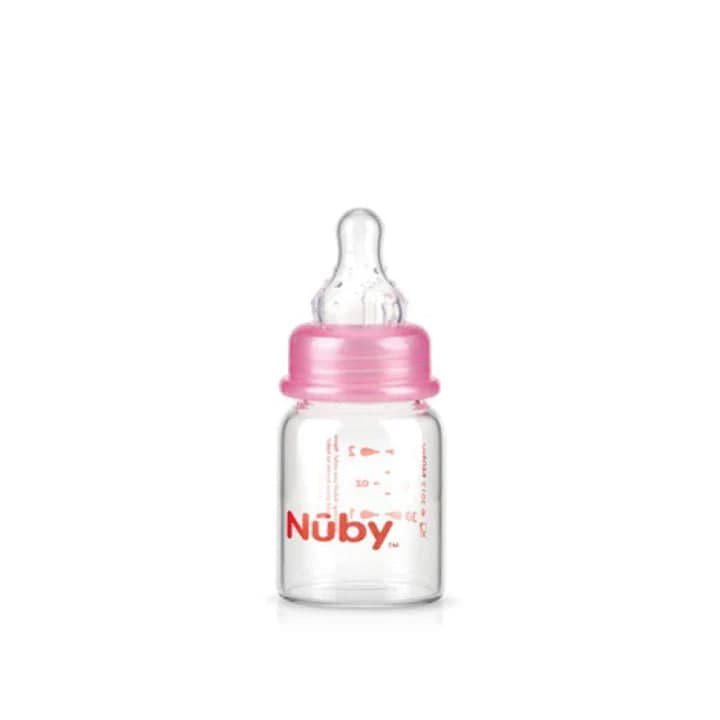 شیشه شیر پیرکس 120 میل نابی NUBY 1179 — تصویر ۵