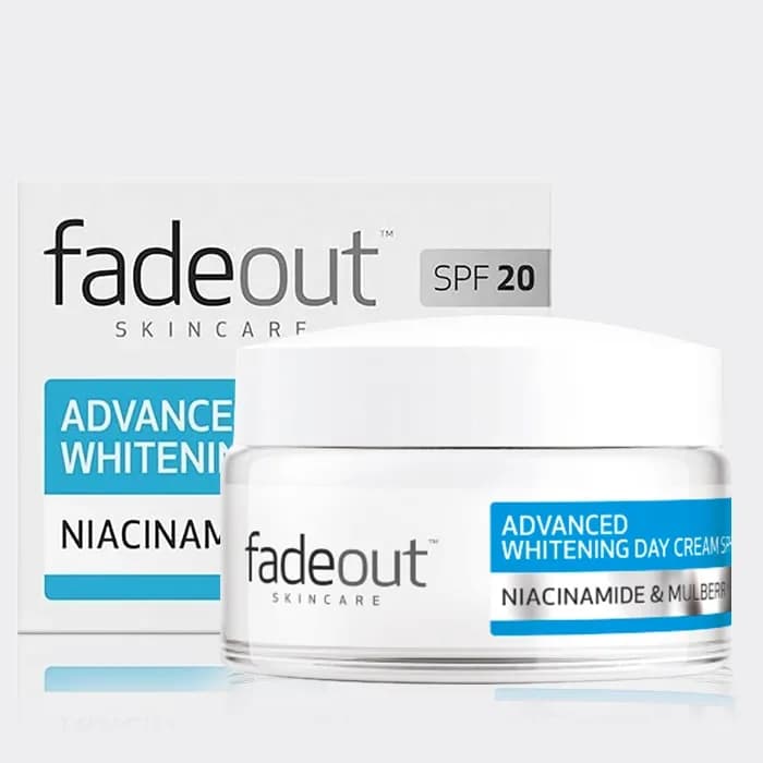 کرم روز روشن کننده فیداوت fadeout Advanced Whitening Day Cream 50ml — تصویر ۴