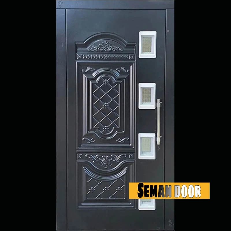 درب لولایی آسانسور سمان مدل 069