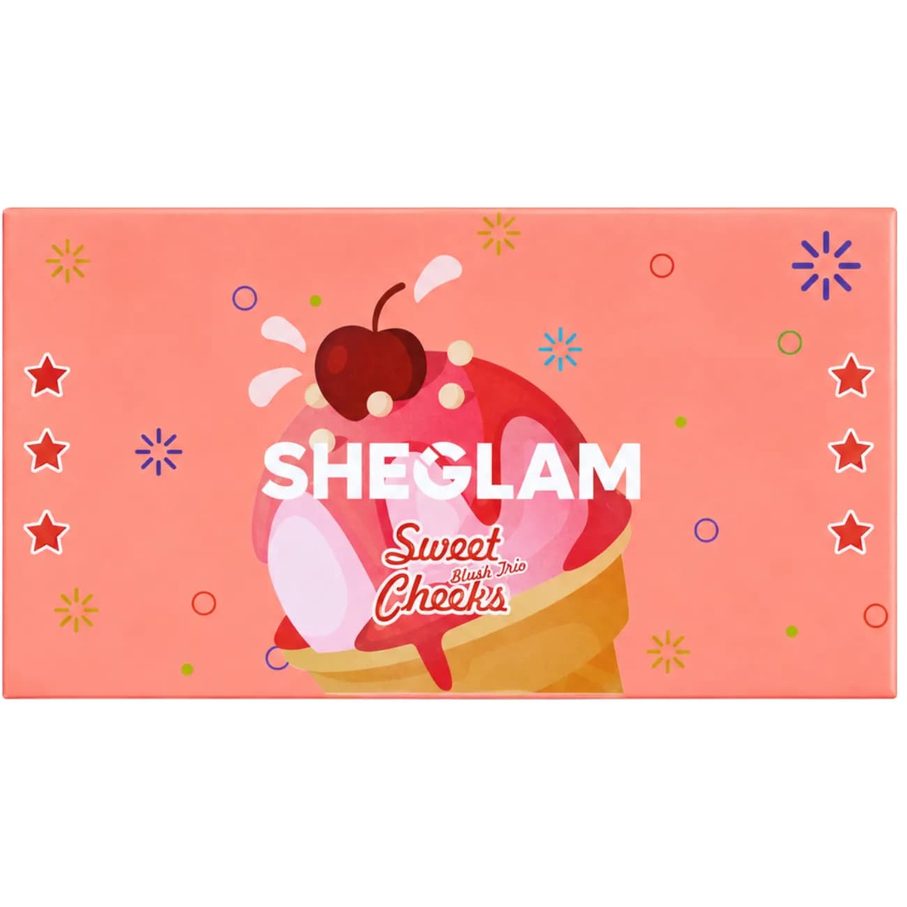 پالت رژگونه پودری شیگلم SHEGLAM اصل مدل Sunset Cruise سه رنگ — تصویر ۶