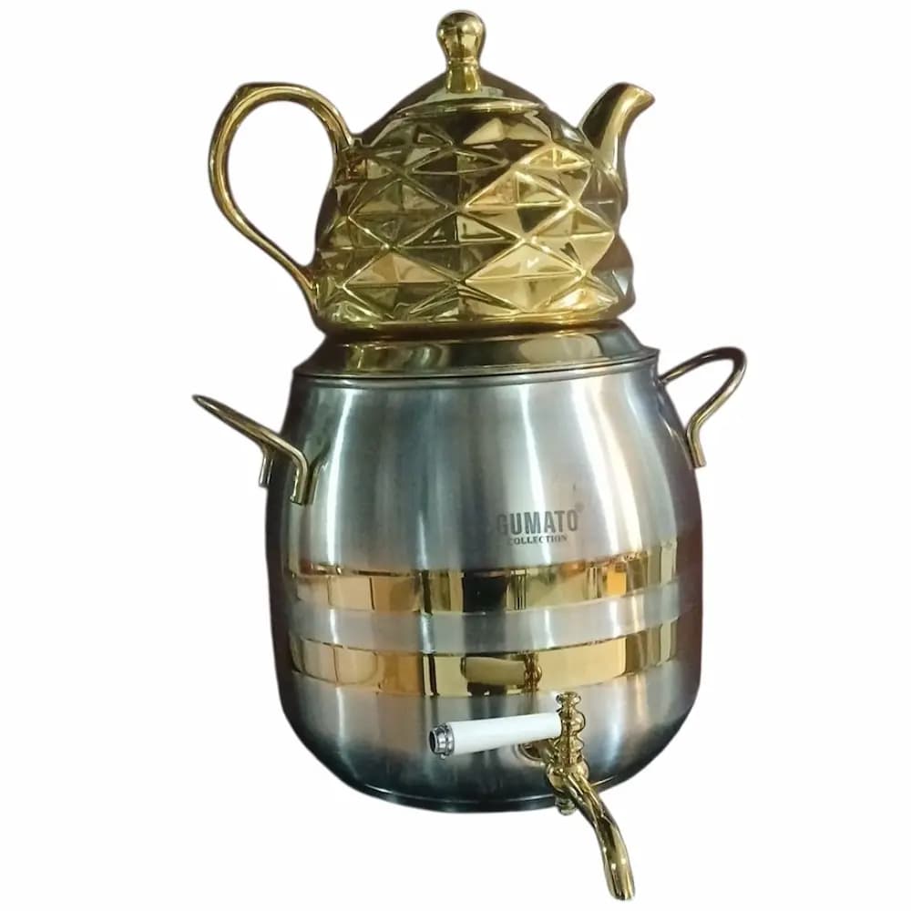 کتری قوری گوماتو دور طلایی 2 خطی