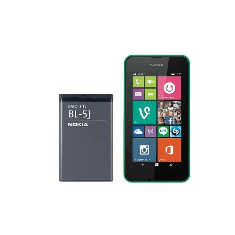 باتری اصلی گوشی نوکیا Nokia Lumia 530 مدل BL-5J — تصویر ۷