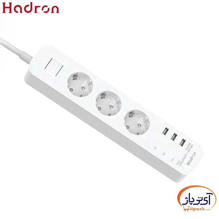 چندراهی برق و شارژر هادرون 10 آمپر مدل P323 — تصویر ۶