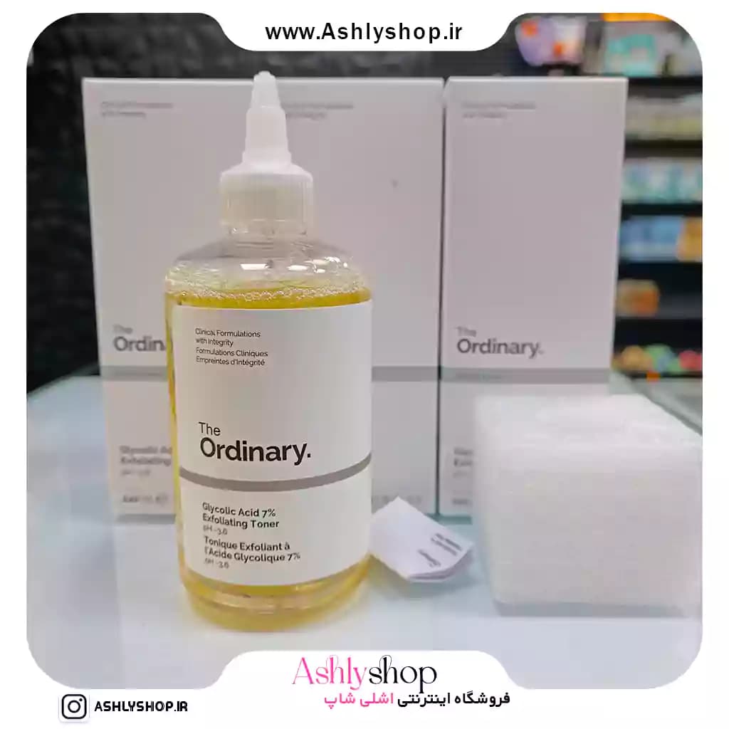 تونر گلیکولیک اسید 7 درصد اوردینری The Ordinary حجم 240 میل — تصویر ۲