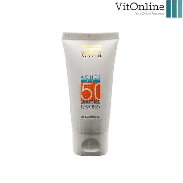 کرم ژل ضد آفتاب پوست چرب و مستعد جوش ساین اسکین SPF50
