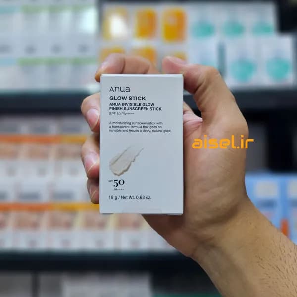 ضد آفتاب استیکی آنوا درخشان کننده SPF50 و ++++PA با حجم 18 گرم — تصویر ۱۱