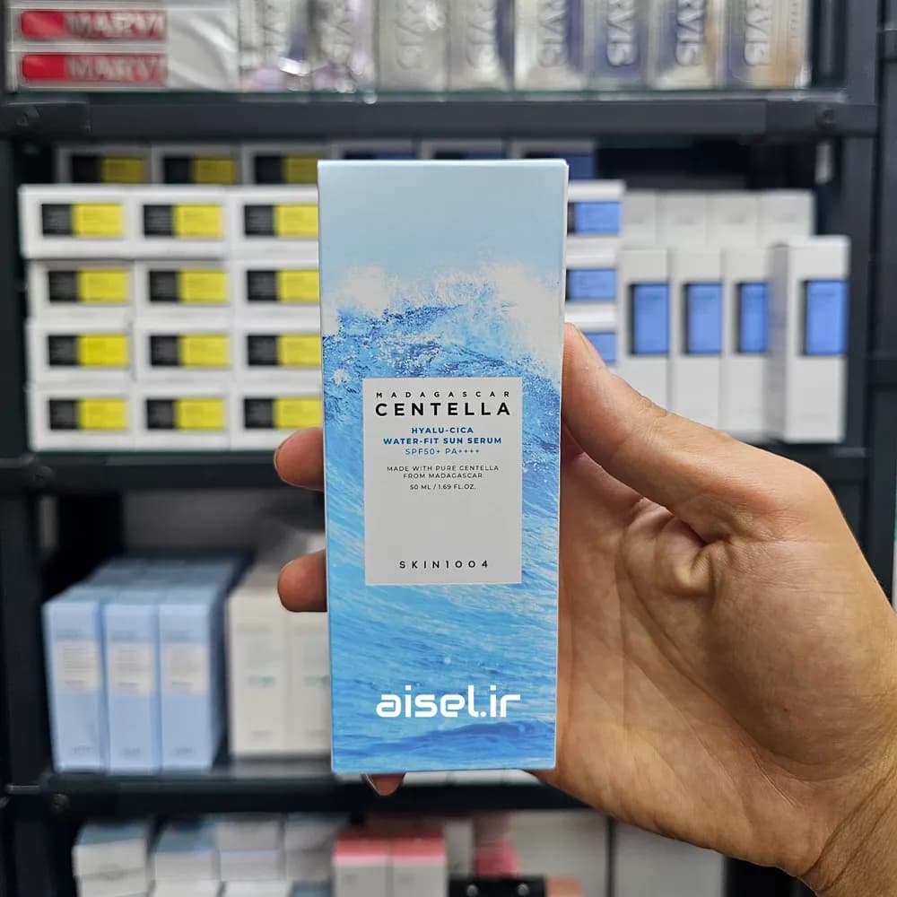 ضد آفتاب سنتلا آبی هیالو سیکا اصل +SPF50 و ++++PA حجم 50 میل تیوپی مناسب انواع پوست — تصویر ۸
