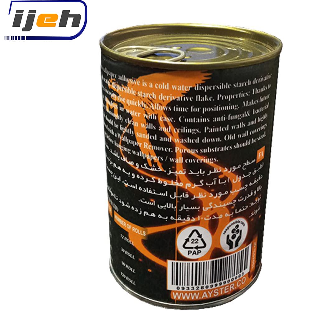 چسب کاغذ دیواری گلد آیستر Gold Ayster 100gr — تصویر ۲