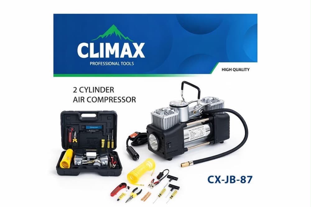 کمپرسور پمپ باد فندکی کلایمکس مدل CX-JB-87 — تصویر ۶
