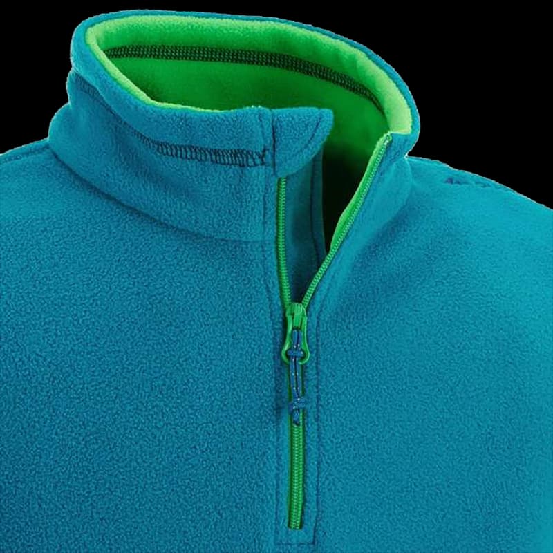 پلار نیم زیپ کچوا بچه گانه مدل Quechua Fleece MH100 Kid — تصویر ۳