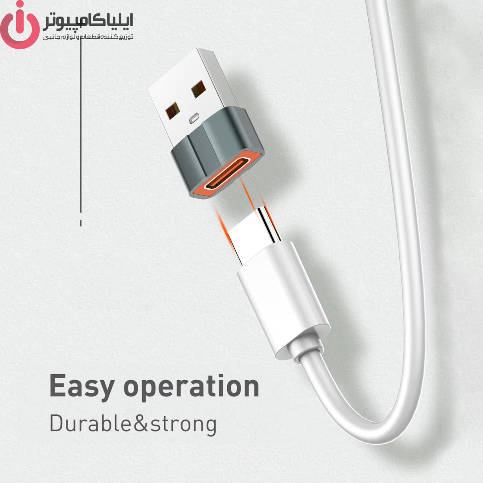 مبدل USB-C به USB الدینیو مدل LDNIO LC150 — تصویر ۱۰
