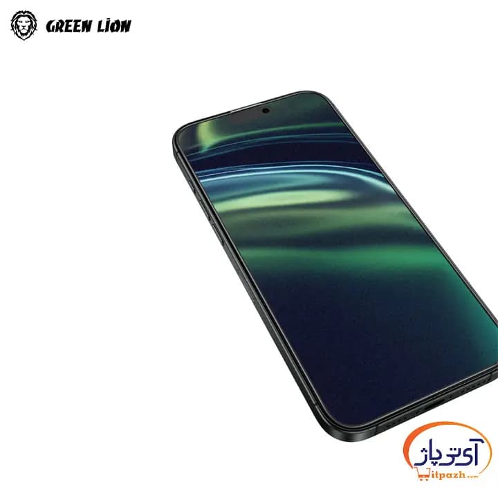 گلس گرین لاین 9H Steve Matte AR Glass گوشی iphone 16 Pro — تصویر ۱۲