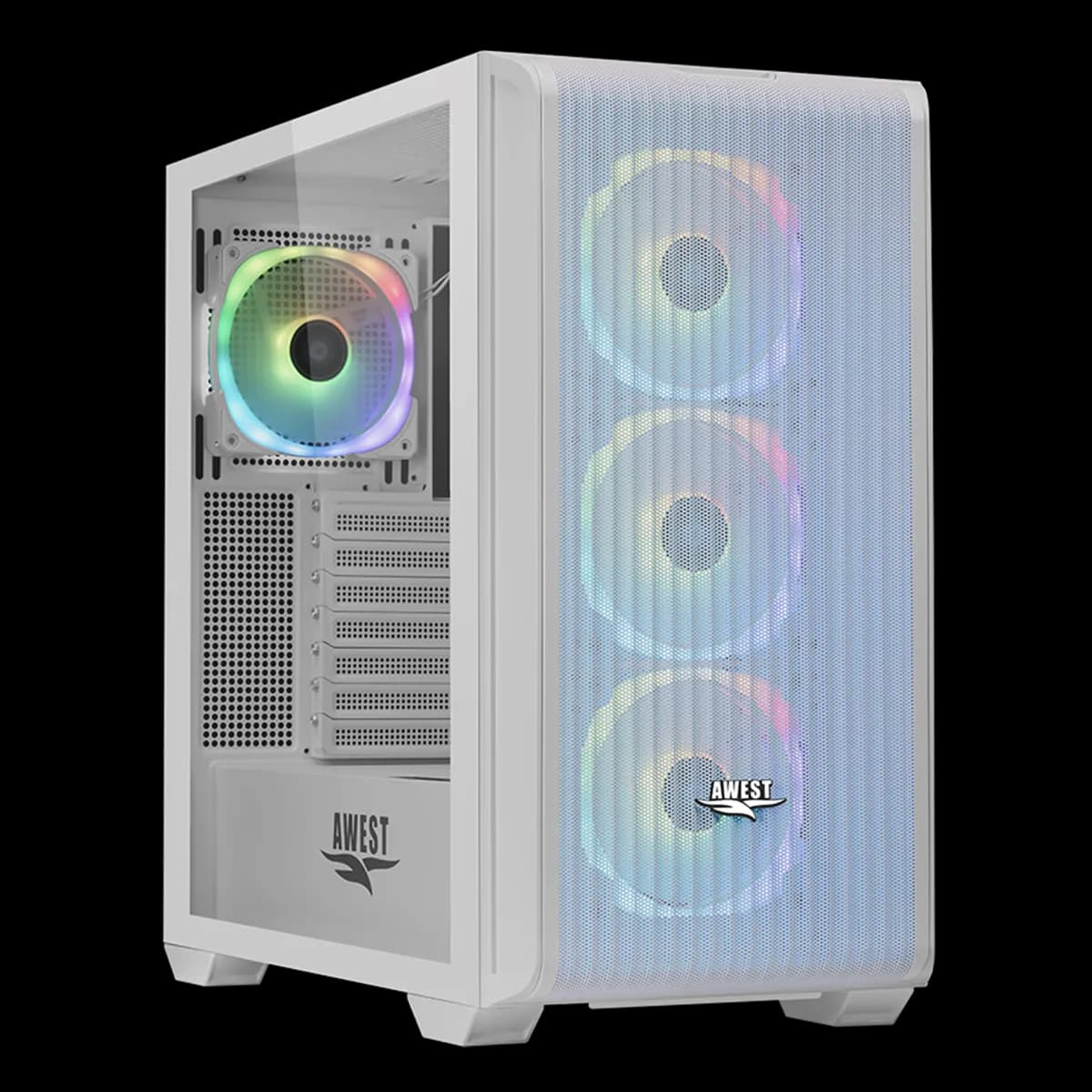 کیس کامپیوتر اوست مدل AWEST GT-AV302-MW — تصویر ۵
