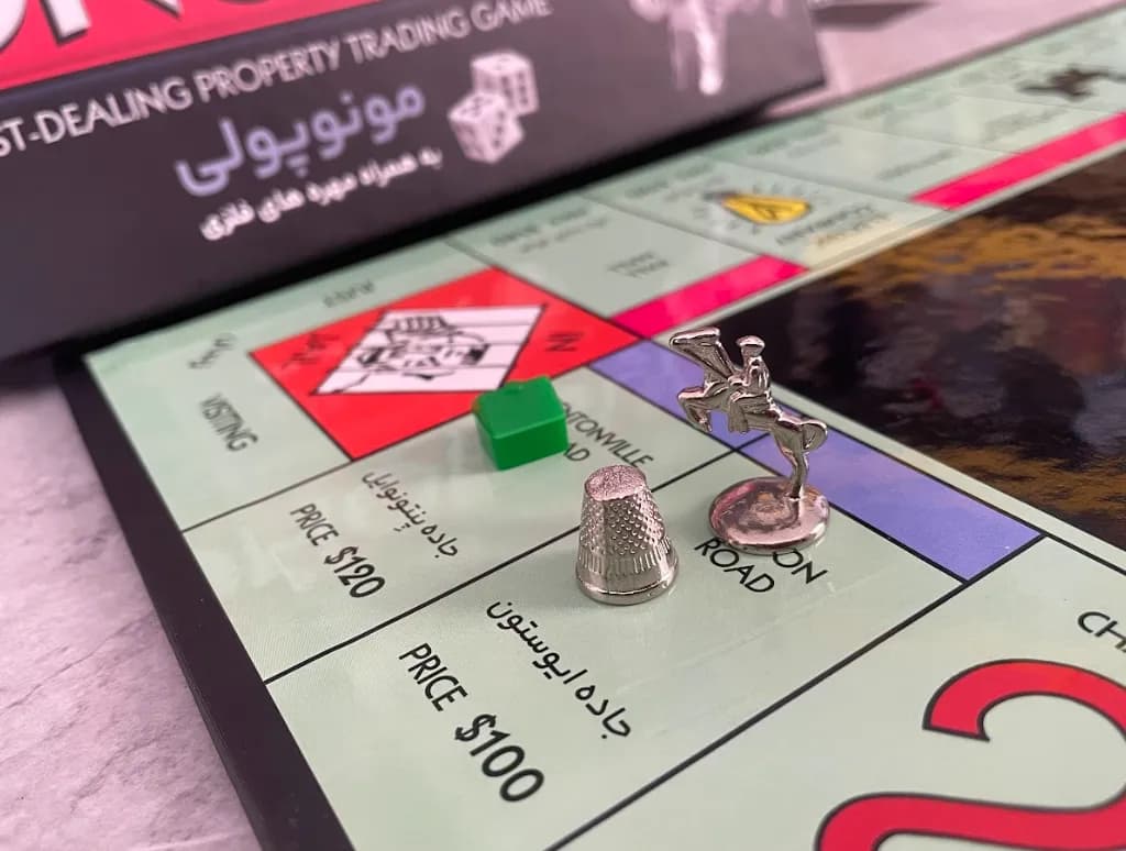 بازی فکری مونوپولی حرفه ای هارد باکس(MONOPOLY) ( فکرآوران ) — تصویر ۵
