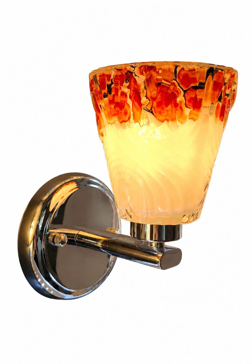 چراغ دیوار کوب حباب رنگی کد 2280 — تصویر ۲