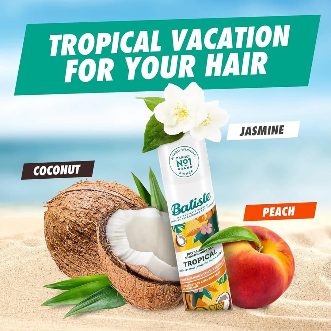 شامپو خشک مدل Tropical باتیسته — تصویر ۷