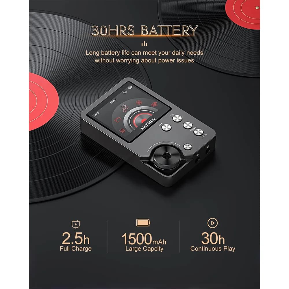 پخشکننده موسیقی HiFi و MP3 پلیر برند MECHEN مدل M30 — تصویر ۵