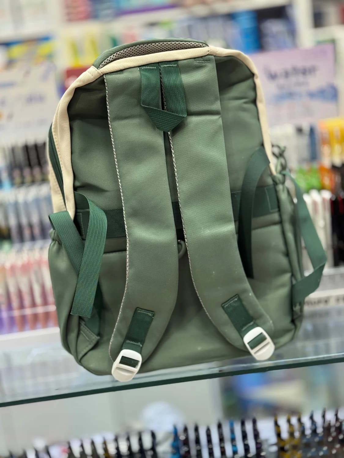 کوله پشتی پارچه ای جلو شفاف طرح گربه 3505 — تصویر ۷
