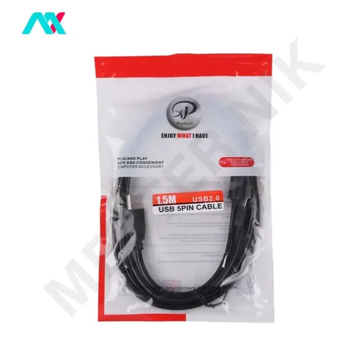 کابل دوربین ذوزنقه 5 پین به USB2.0 نری ایکس پی پروداکت 1.5 متر — تصویر ۴