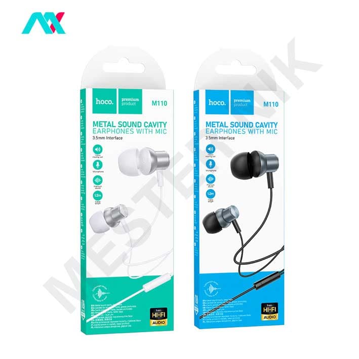 هندزفری سیمی AUX هوکو مدل M110 — تصویر ۲