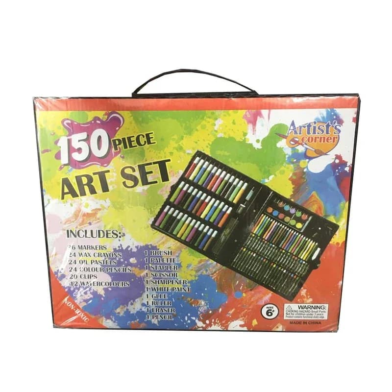بسته لوازم التحریر مدل Art Set کد Art150 مجموعه 150 عددی