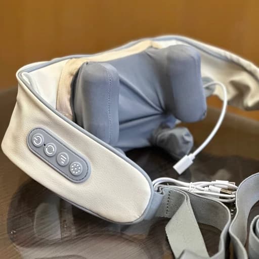 ماساژور گردن و شانه مدل HJ-188 – کرم ا Shoulder and neck massager — تصویر ۲