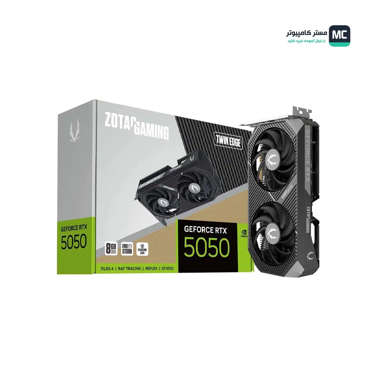 کارت گرافیک زوتک مدل ZOTAC RTX 5050 TWIN EDGE 8GB