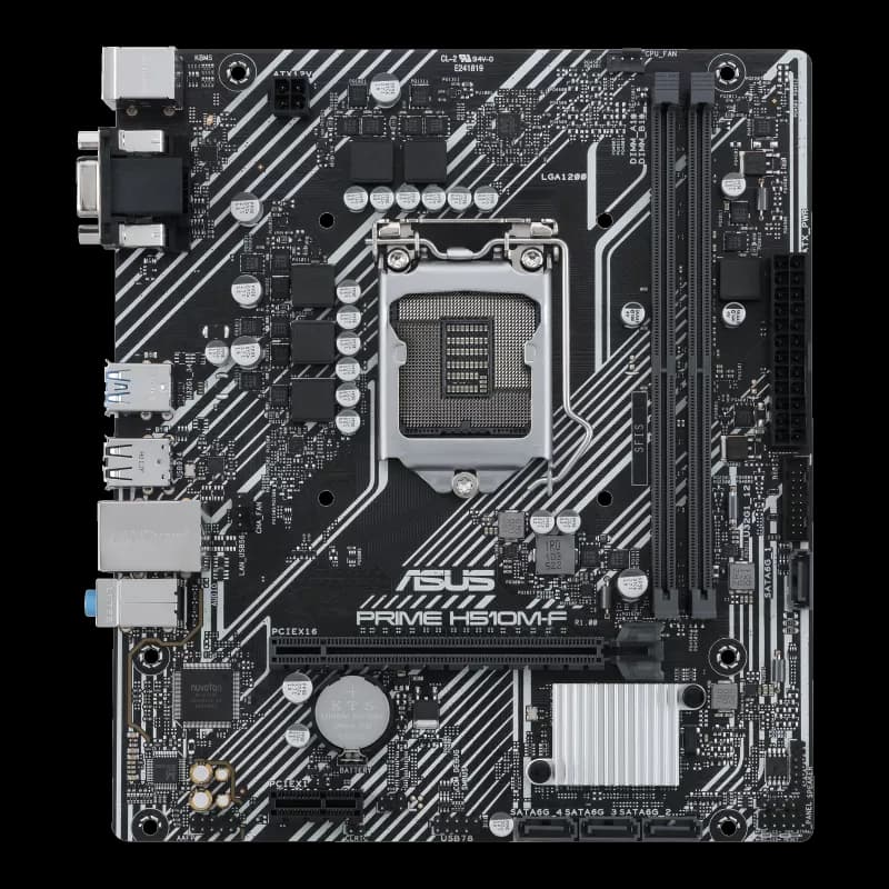 مادربرد ایسوس MB ASUS PRIME H510M-F DDR4 — تصویر ۲